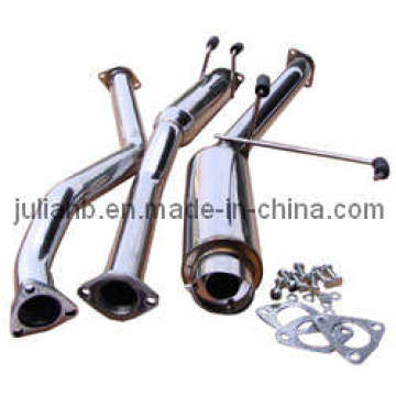 Cat Back, Exhaust System (JS-CB-005) for Civic 2001up 2/4 Dex